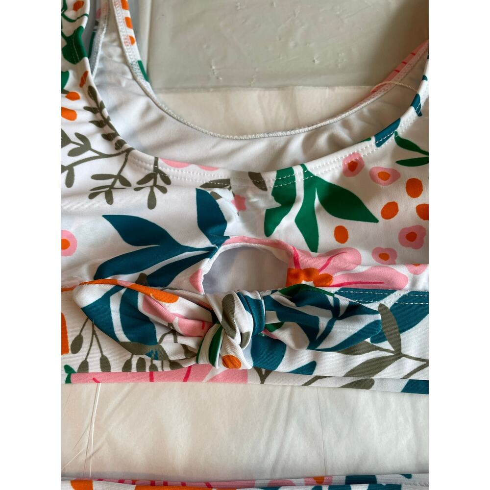 Floral Print Bikini Set - Picture 3 of 5